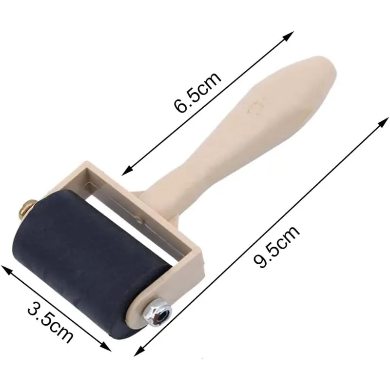 Paint Roller Professional Rubber Roller Brayer Ink Painting Printmaking Roller Art Craft Projects Ink Stamping Tool