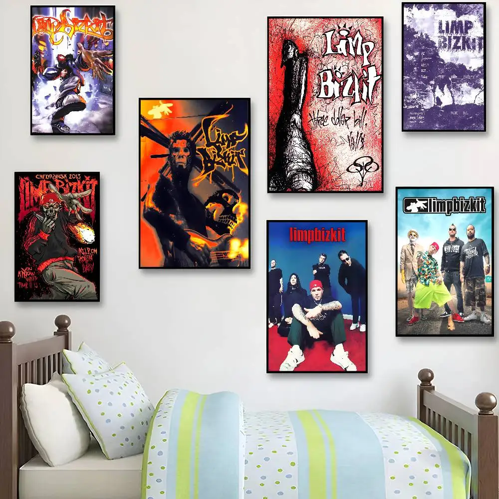 Limp Bizkit Self-adhesive Art Poster Whitepaper Prints Poste