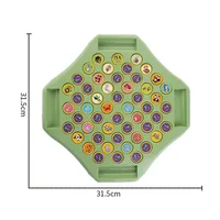 Kids Battle Chess Educational Toy Observation Concentration Training Fun Animal Flip Chess Parent-child Interactive Game Toys 5