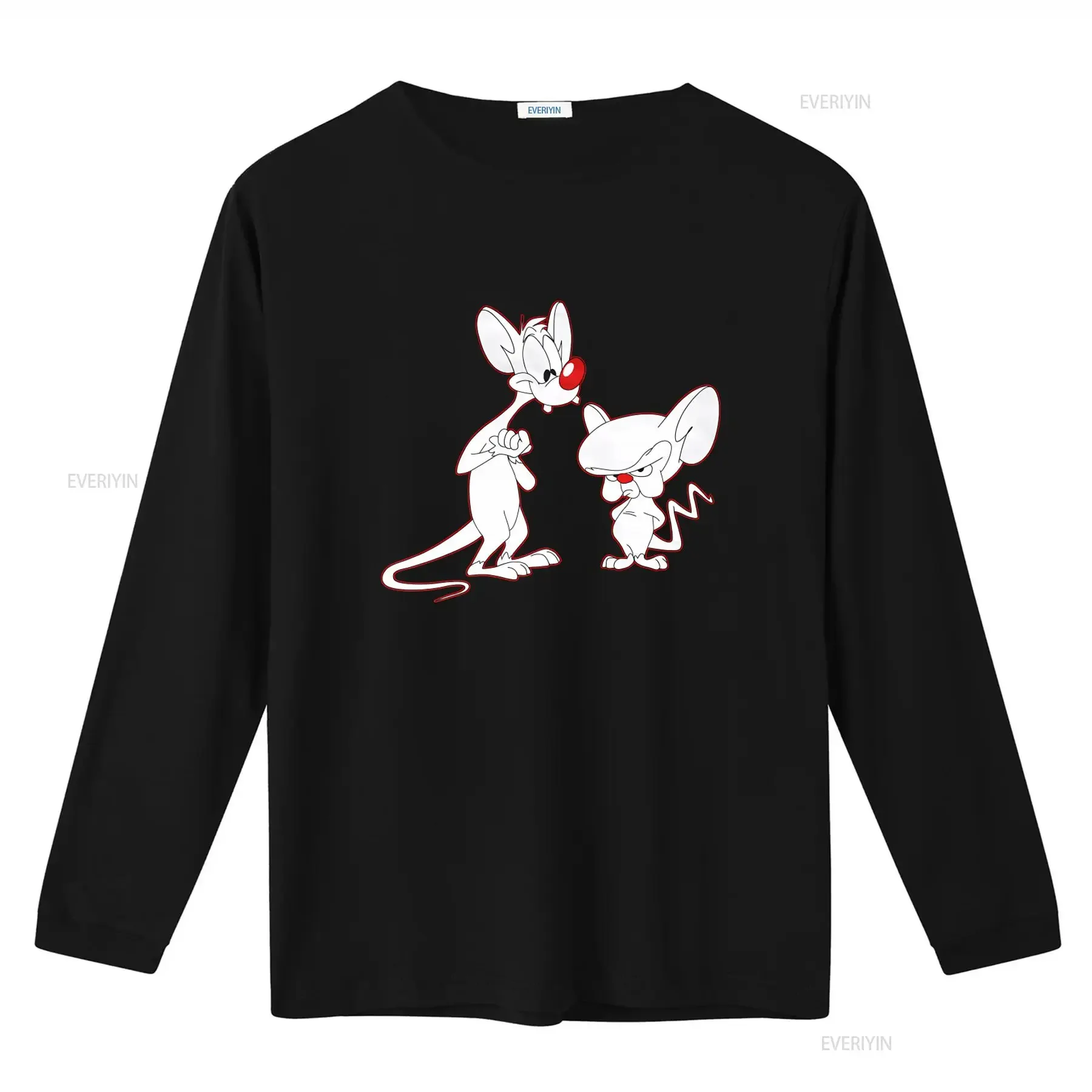 Pinky and the Brain Premium T Shirt Rats Comic Cult Fun Cartoon Oldschool Design for Retro Lovers vintage Washed graphic