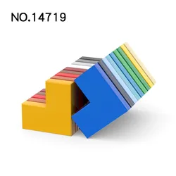 20Pcs MOC Compatible Assembles Particles 14719 Tile 2 x 2 Corner Building Blocks DIY Educational High-Tech Spare Toys