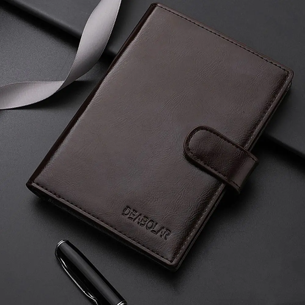 

Multifunction Large Capacity Letter PU Card Case Women Mony Bag Passport Holder Passport Protective Cover Men Purse Wallets