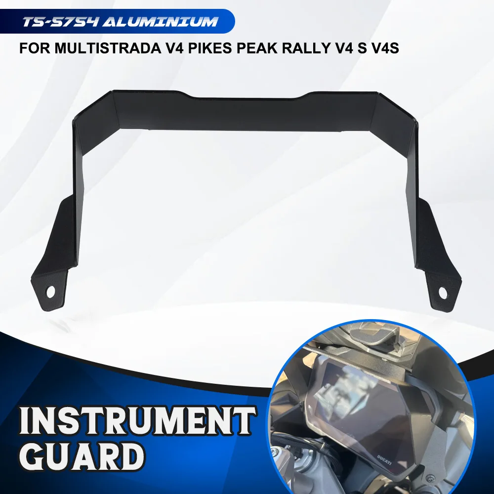 For Ducati Multistrada V4 Pikes Peak Rally V4 S V4S Cockpit Glare Shield Protection Instrument Hat Sun Visor Meter Screen Film