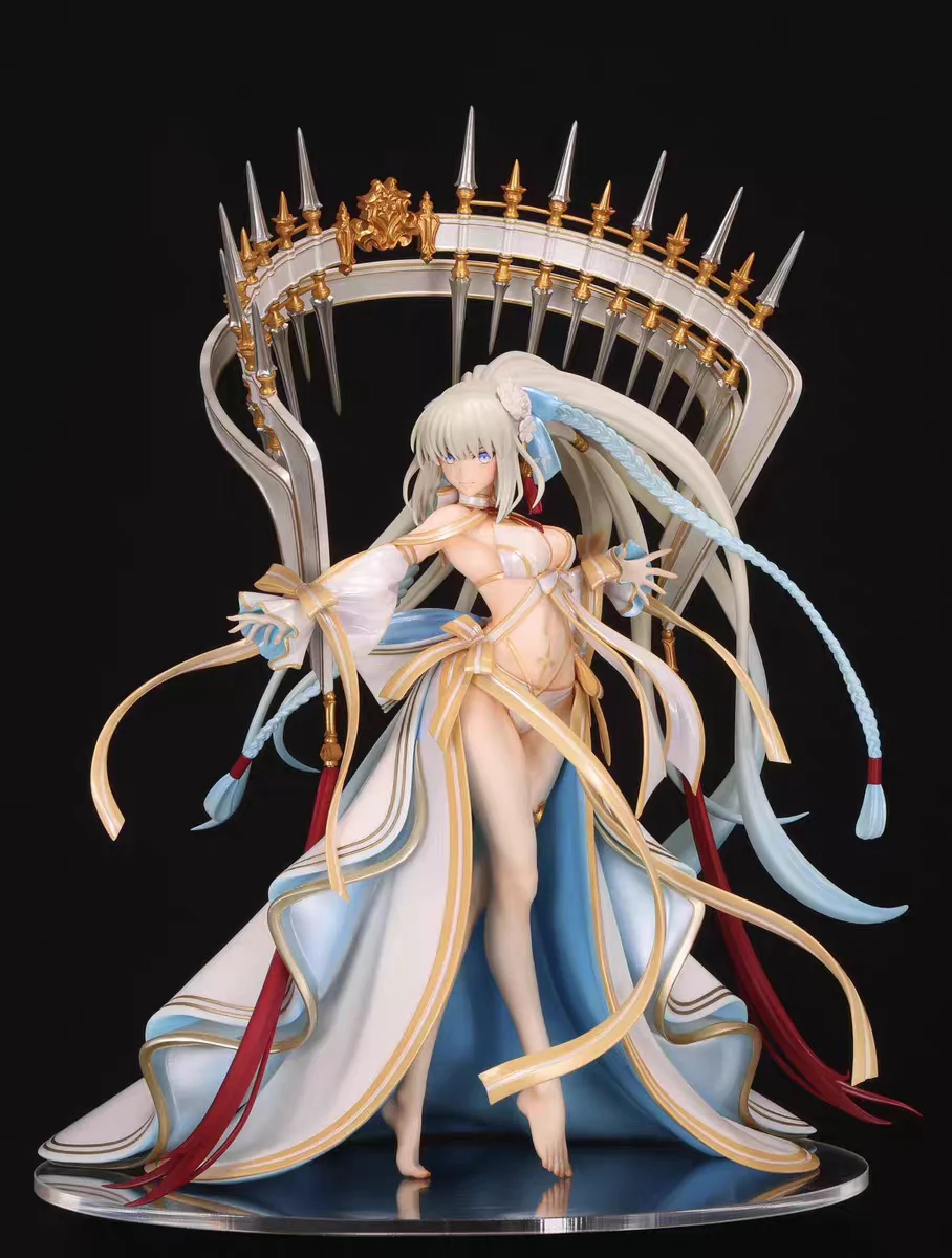 

Anime Fate Grand Order Fgo Saber Water Princess Morgan Kit Figures Resin GK DIY Manual White Assembly Model Statue Toys