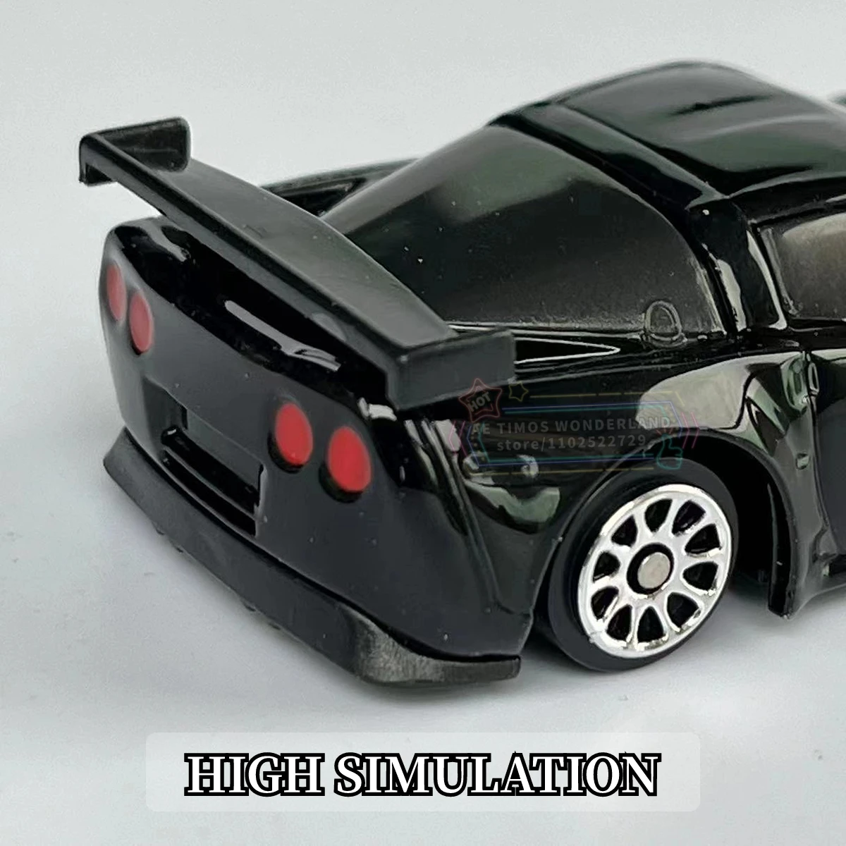 Scale 1/64 Chevrolet Corvette C6R Metal Mini Car Model Replica Miniature Art Vehicle Diecast Collectible Toy for Kid Boy Frien