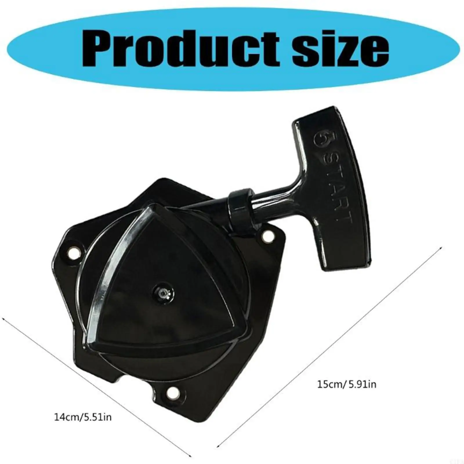 

Recoil Starter Pull Start Assembly,Professional,Spare Parts,Sturdy,Easy to Install,Replacement A051003411 for 9010 8010
