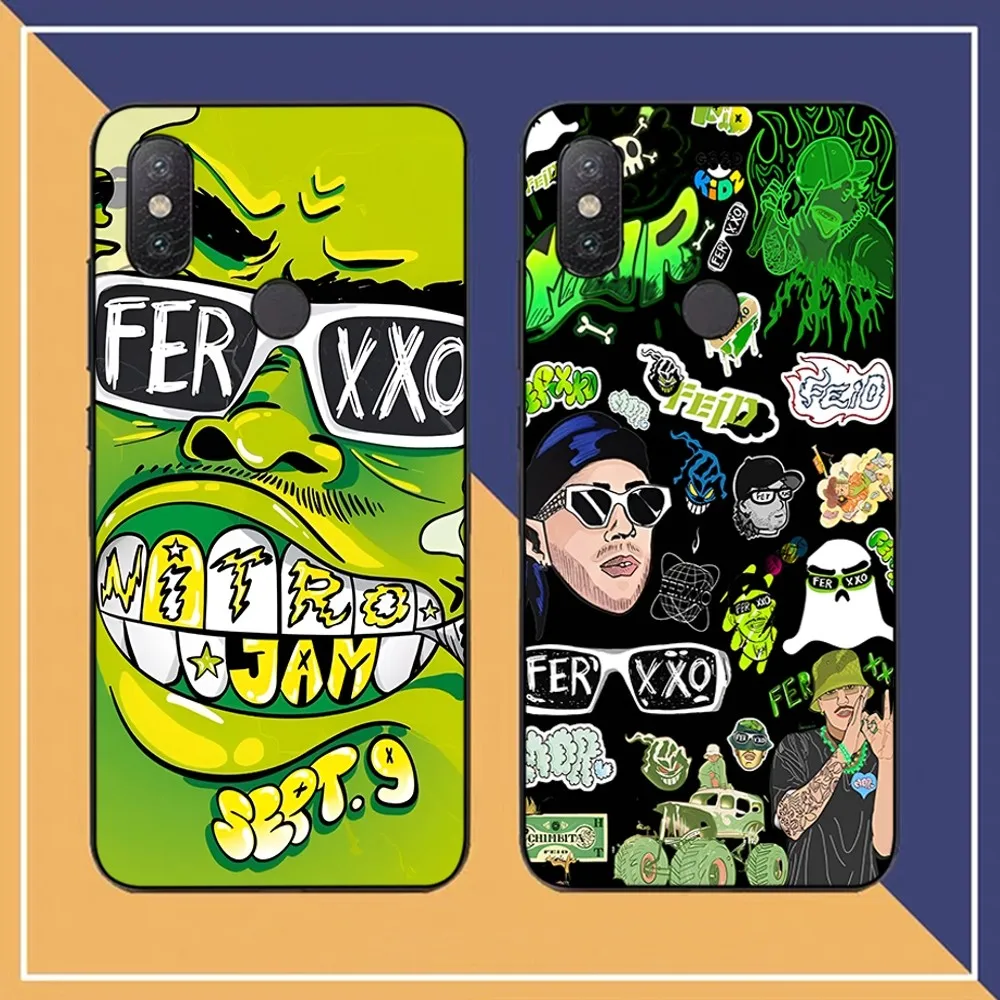 Singer F-Feid Ferxxo SIXDO Phone Case For Redmi Note 4 X 5 A 6 7 8 T 9 9S 10 11 11S 11Epro Poco M3 pro