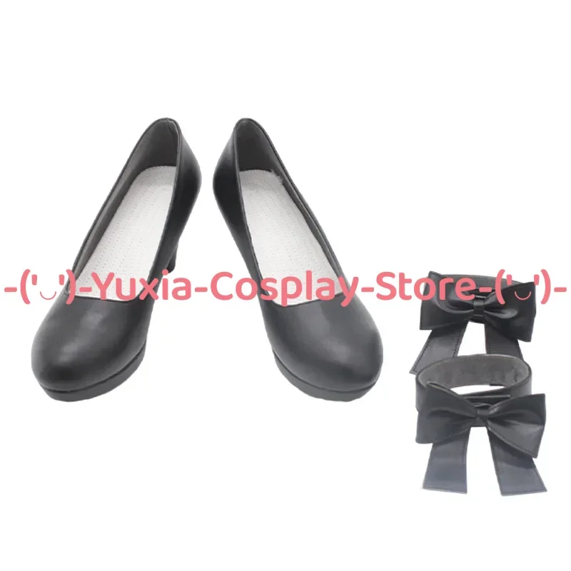 ¡Yuxiacosplay! Zapatos de Cosplay de la revolución mágica Euphyllia Magenta, accesorios de Personaje de Anime, botas de cuero PU, disfraz de fiesta de Halloween