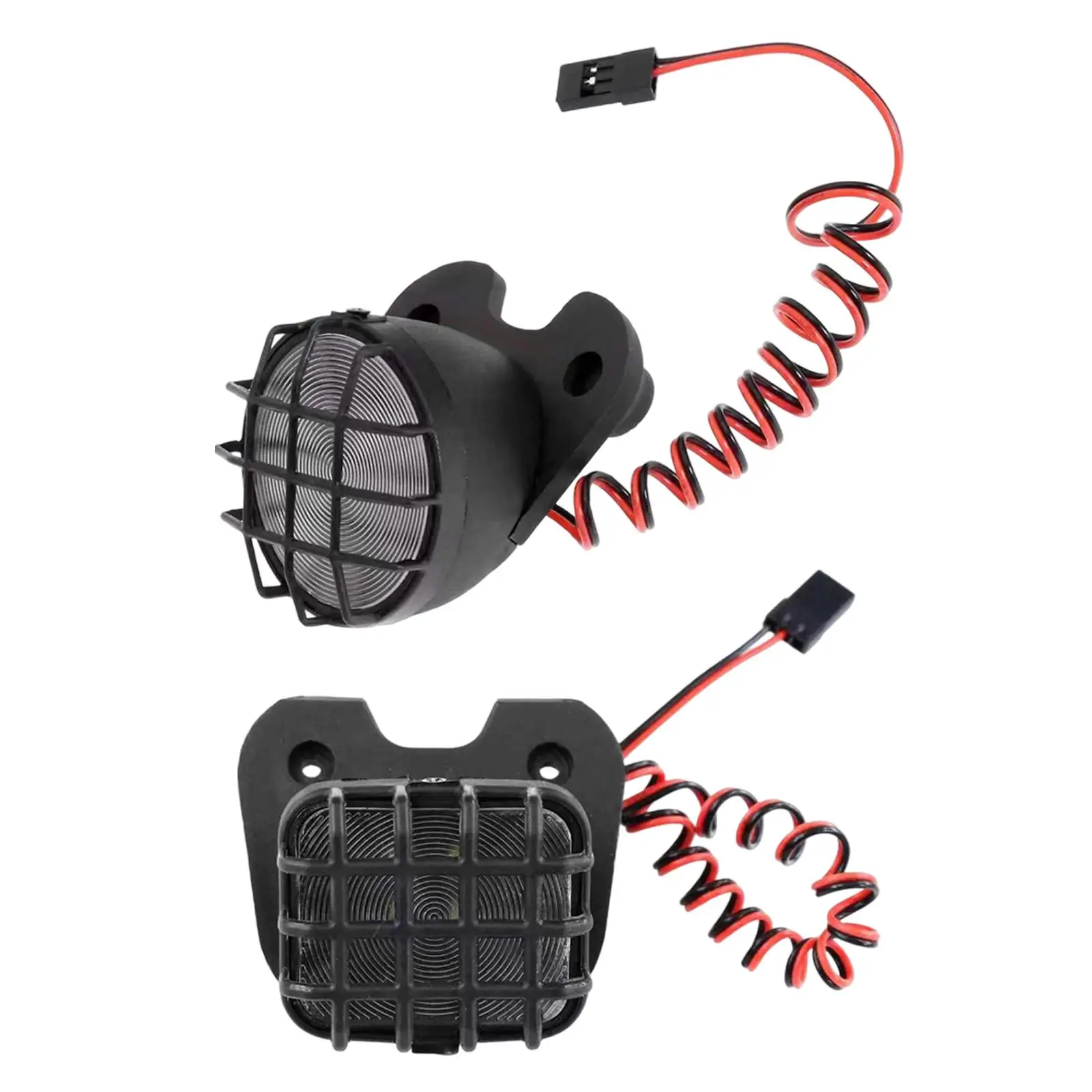1/4 RC Motorrad Scheinwerfer Tragbares Ersatzzubehör für -