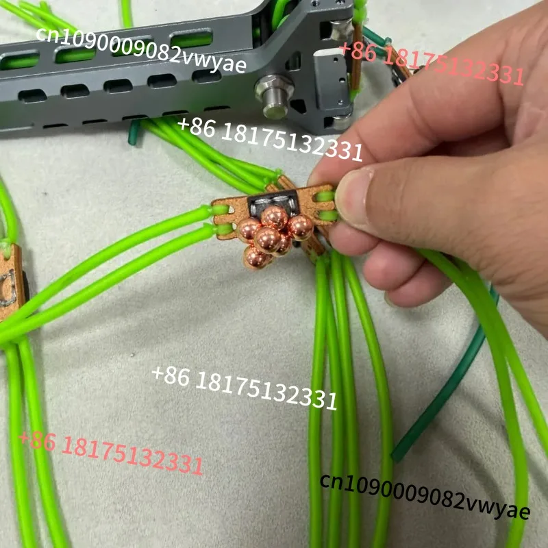 G 5 automatic slingshot accessories rubber band, 6 magnetic ball rubber bands, 1 with pull ball 1636 view 5