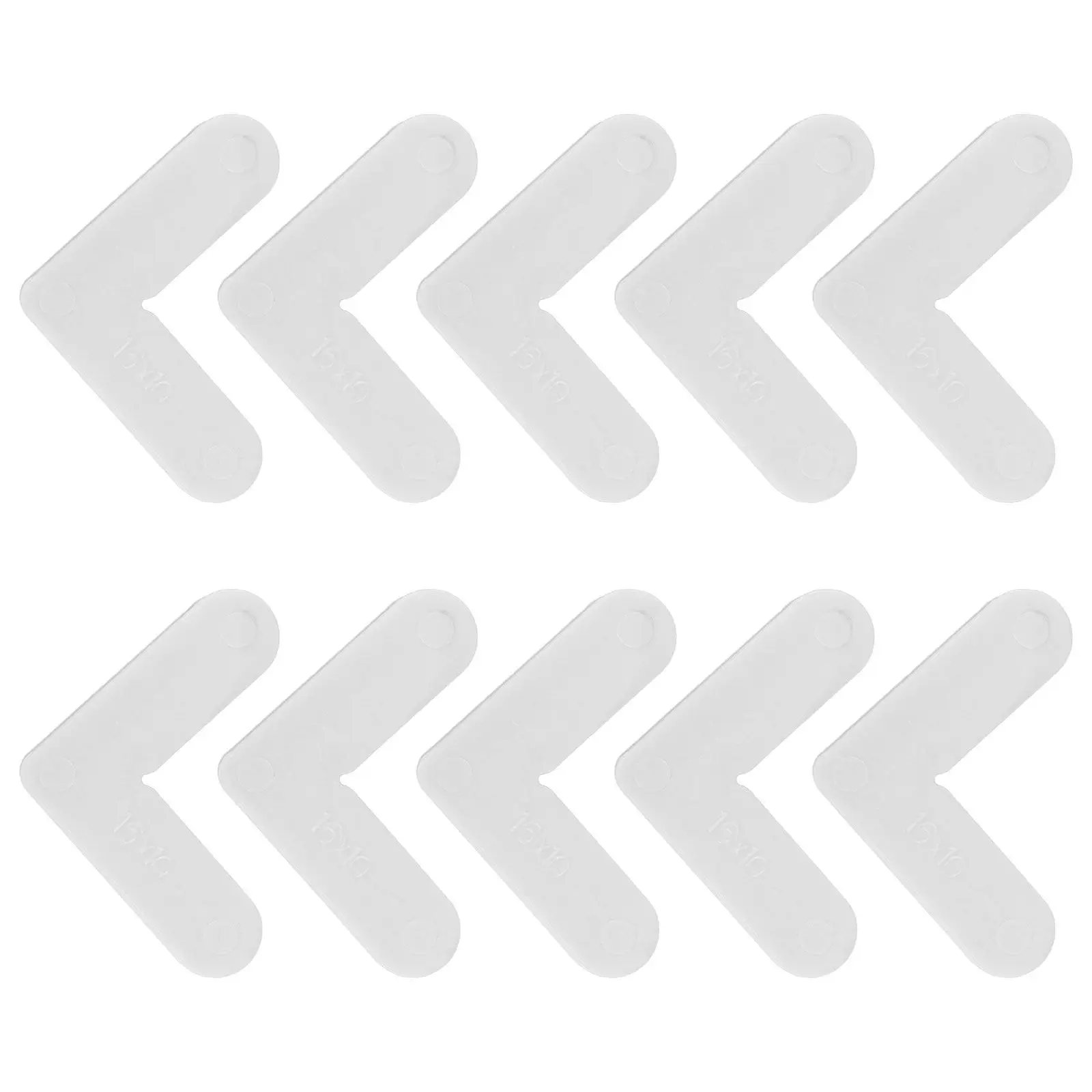10Pcs Screen Frame Corner Nylon Brackets 90 Degree Window Screen Door Repair Accessories L Bracket Corner Bracket