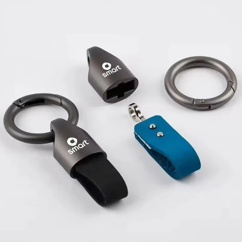 2025 nuevo llavero de hombre para mujer llavero de coche de lujo para Smart Fortwo Forfour 451 453 450 452 454 Roadster Coupe Cabrio Crossblade