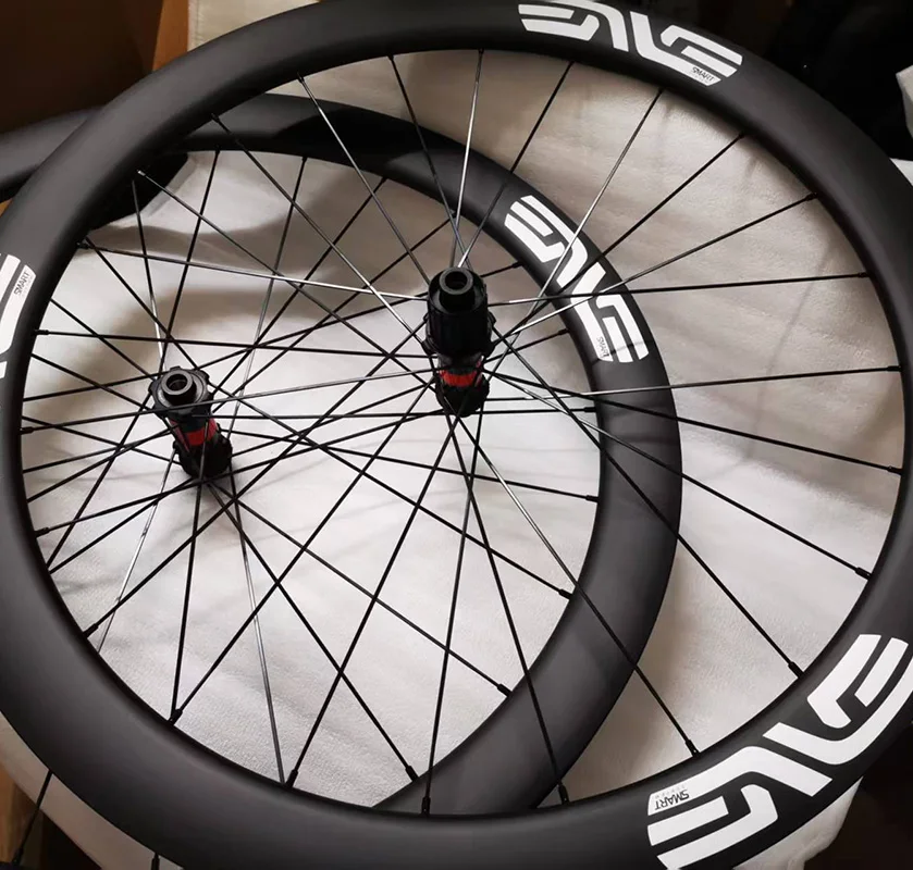 Light Wheelset 45/50/60mm Carbon Road Bike Wheels With Sticker Gravel Center Lock Disc Brake Bicycle Wheel Ratchet Ceramic