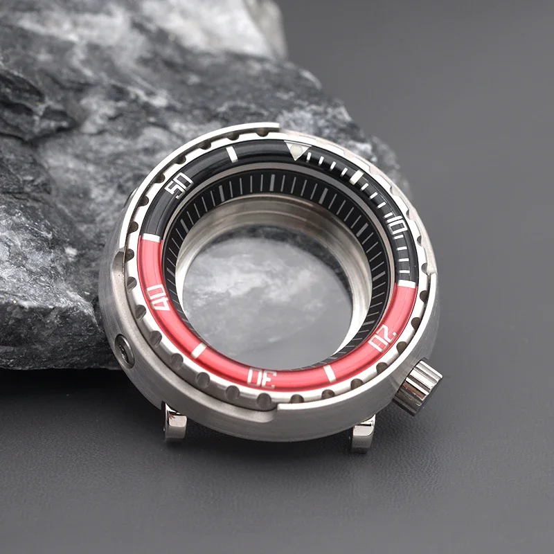 Mod Seiko Tuna Can Case NH35 Watch Case Fits NH34 NH35 NH36 7S26 7S36 Movement Sapphire Crystal Glass Watch Repair Replace Part