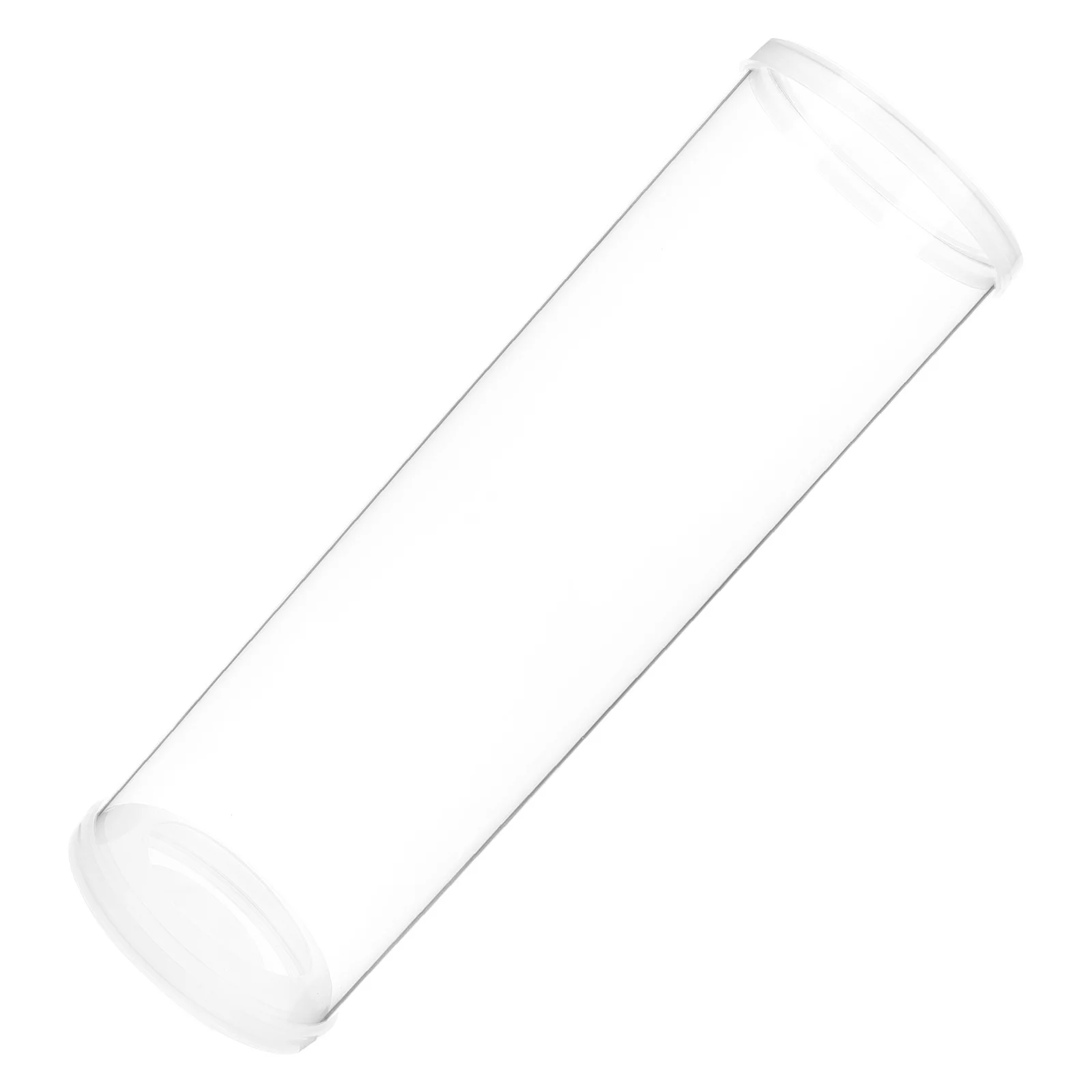 

Transparent Badminton Ball Tube Large Capacity Storage Shuttlecocks Practice Gear Cylinder Vase Automatic Container Portable