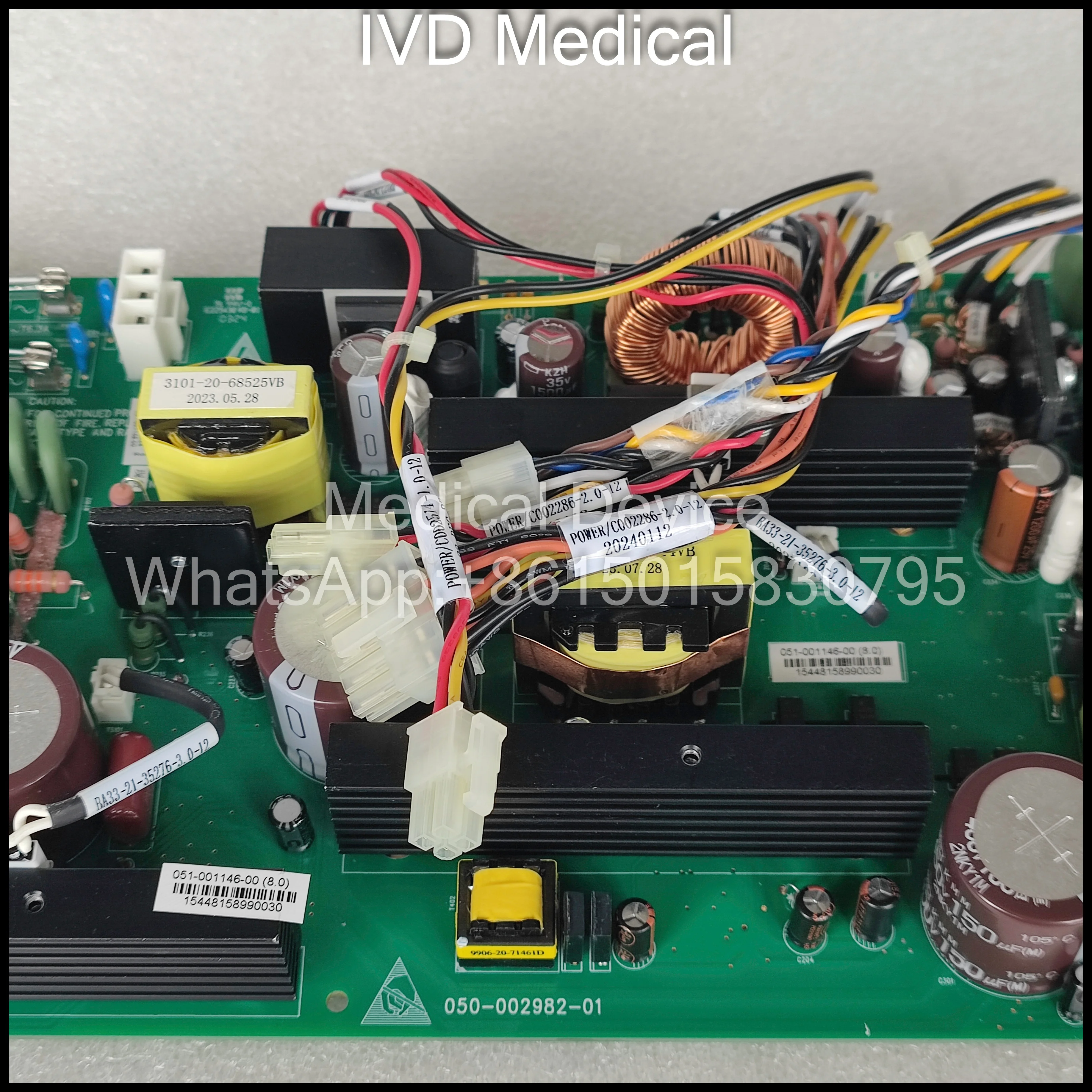 Mindray BC5100 BC5300 BC5310 BC5380 BC5390 BC5390CRP BC5180CRP Hämatologie-Analysatoren – 3106-Power Board PCBA 051-001146-00