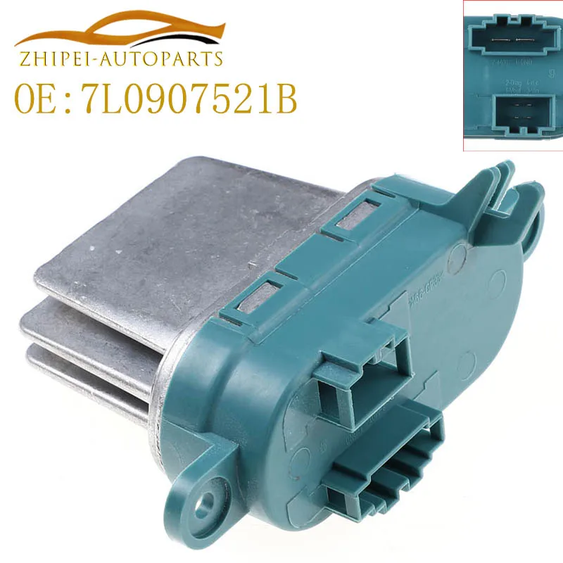 

7L0907521B HVAC Heater Blower Motor Resistor Car 7L090752A 7L0907521 Fit For AUDI Q7 for VW SHARAN TOUAREG