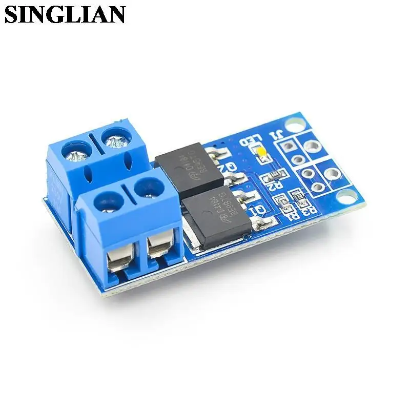 High Power Dual MOS Tube Field Effect Tube Trigger Switch Driver Module PWM Regulating Electronic Switch Control Board 15A/400W