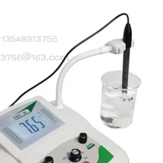 

Laboratory Precision Digital Display Benchtop Acidity Meter PH Meter PHS-25 PHS-2C PHS-3C Accuracy 0.01