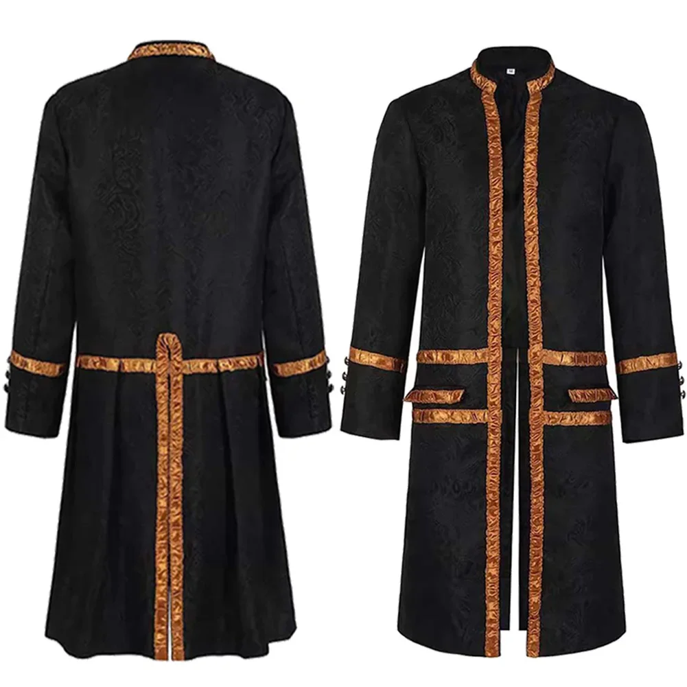 Medieval Pirate Cosplay Fantasy Hat Clothing Retro Vintage Stage Costume Disguise Adult Men Roleplay Fantasia Outfits Male