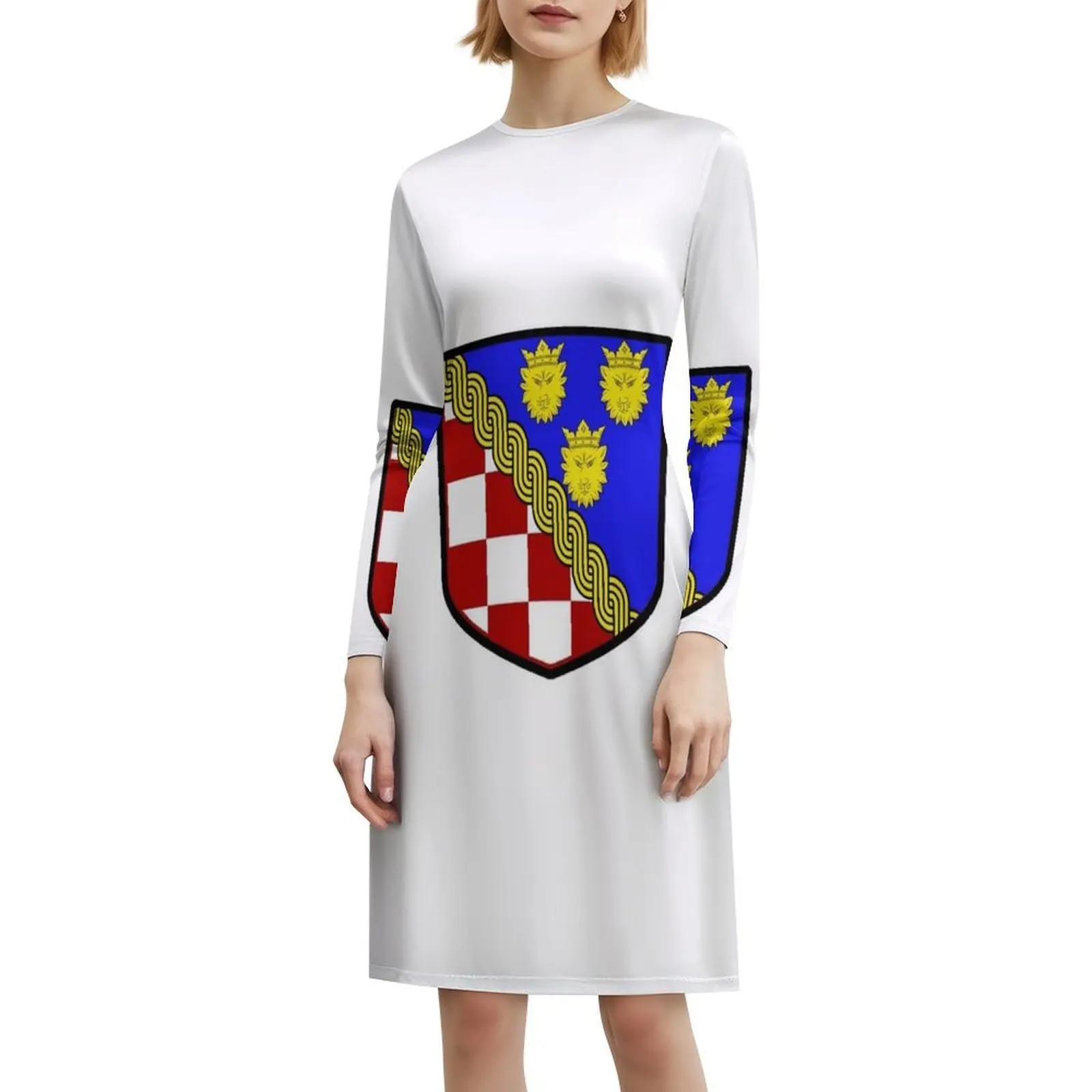 كريست كرواتياني ولكن تريد أن يمثل فستان الحفلات الأنيق للسيدات من Dalmatia مع خيارات قصيرة/طويلة/بدون أكمام