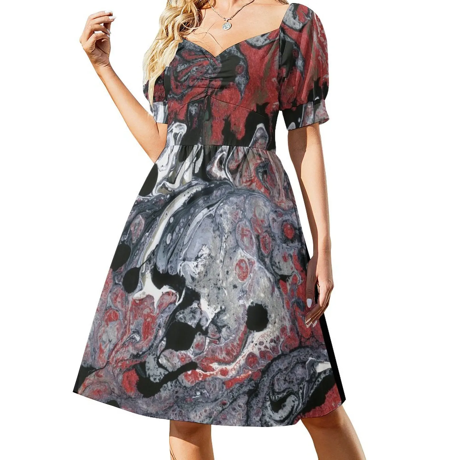 

Tlingit Soul Short Sleeved Dress women party dresses ladies dresses for special occasion Dress