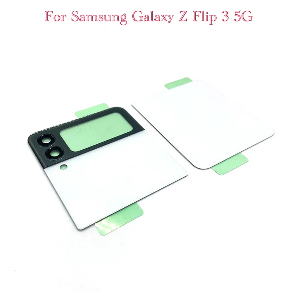 Back Cover Glass Replacement For Samsung Galaxy Z Flip3 F7110 F711U F711B F711N Battery Cover Rear Door Housing Case Back cover