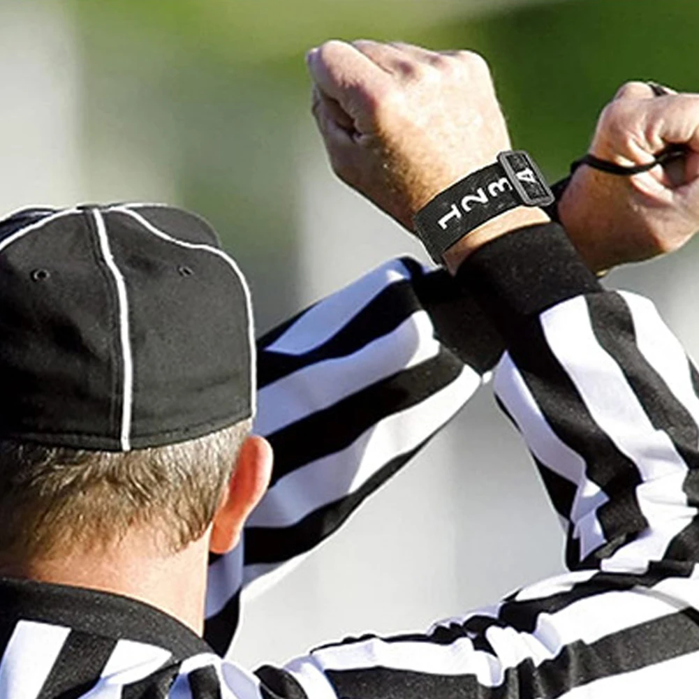 مؤشر حكم كرة القدم مع مشبك منزلق، مؤشر معصم مرقم لكرة القدم، مستلزمات تسجيل المباراة الرياضية