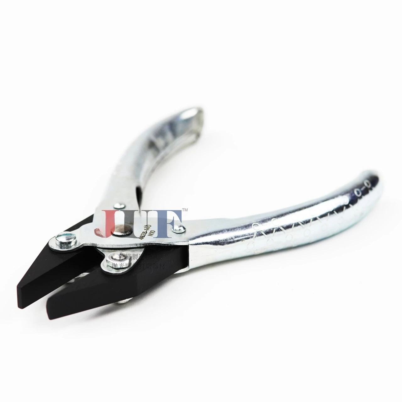 UK 4876-140 Flat + Semi-circular Parallel Pliers, Curved Arc Shaping Pliers, Jewelry Handmade DIY