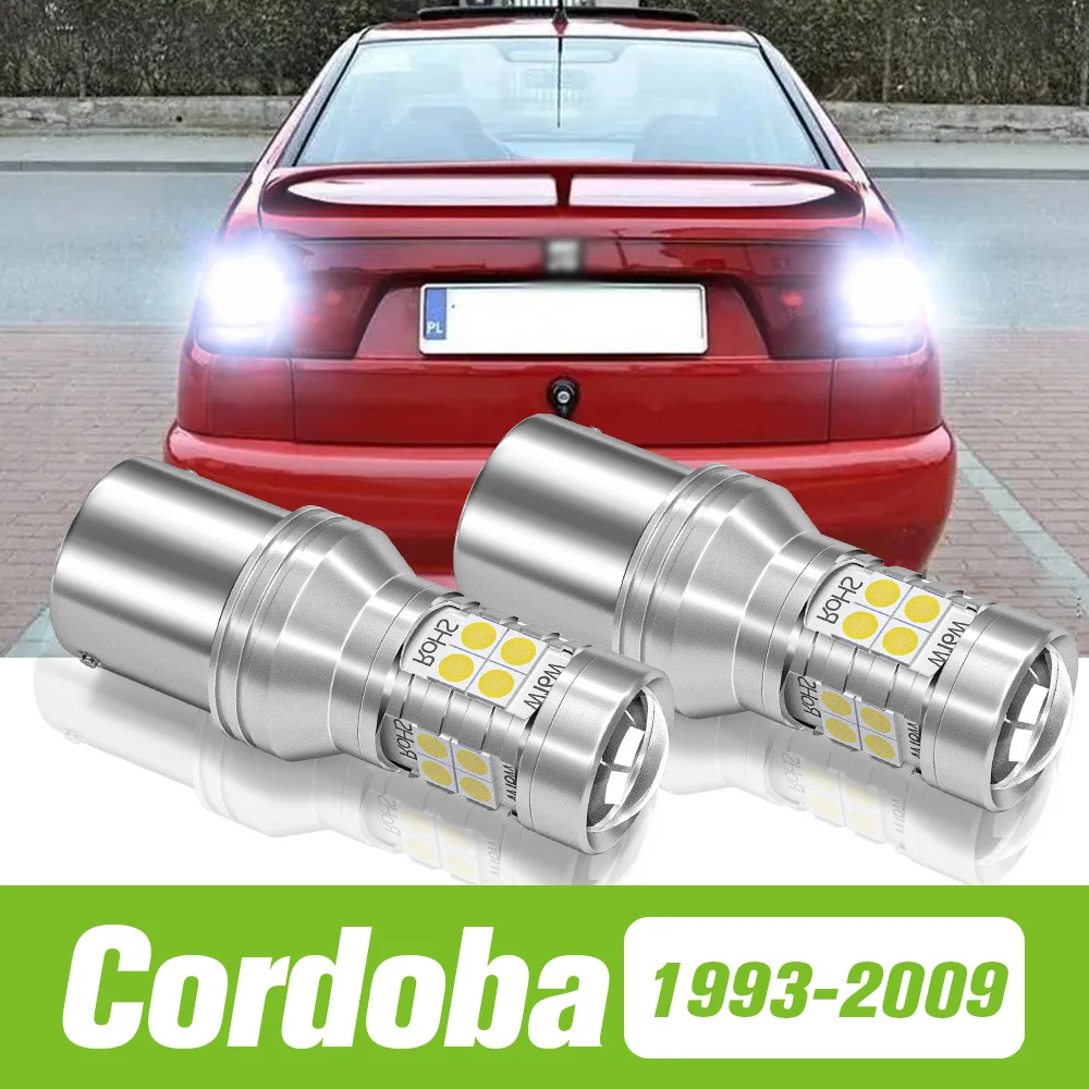 

2pcs For Seat Cordoba 1993-2009 LED Reverse Light Backup Lamp 1998 1999 2000 2001 2002 2003 2004 2005 2006 2007 2008 Accessories