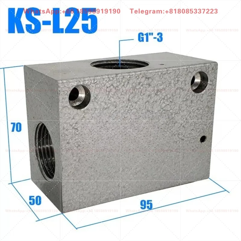 OR gate type, shuttle valve KS-L25 KS-25 two, check valve combination