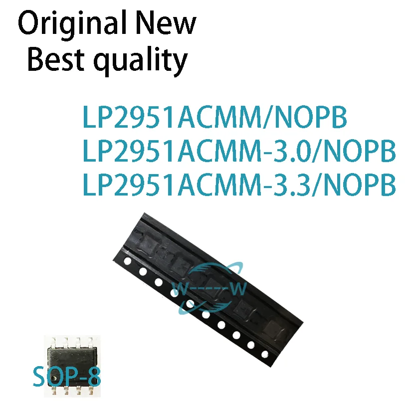 (5 PCS)NEW LP2951ACMM/NOPB LP2951ACMM-3.0/NOPB LP2951ACMM-3.3/NOPB LP2951ACMM L0DA L0BA L0CA SOP-8 IC Chip electronic