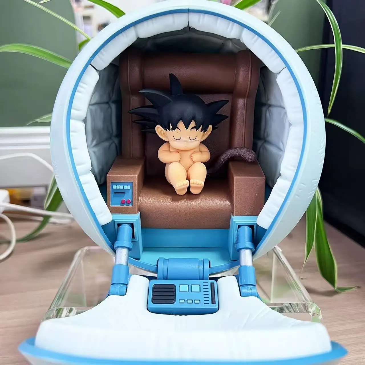 Genuino Bandai Dragon Ball Z Ichiban Kuji cápsula Son Goku modelo ornamento figura de Anime Kakarotto colección infantil para niños Juguetes