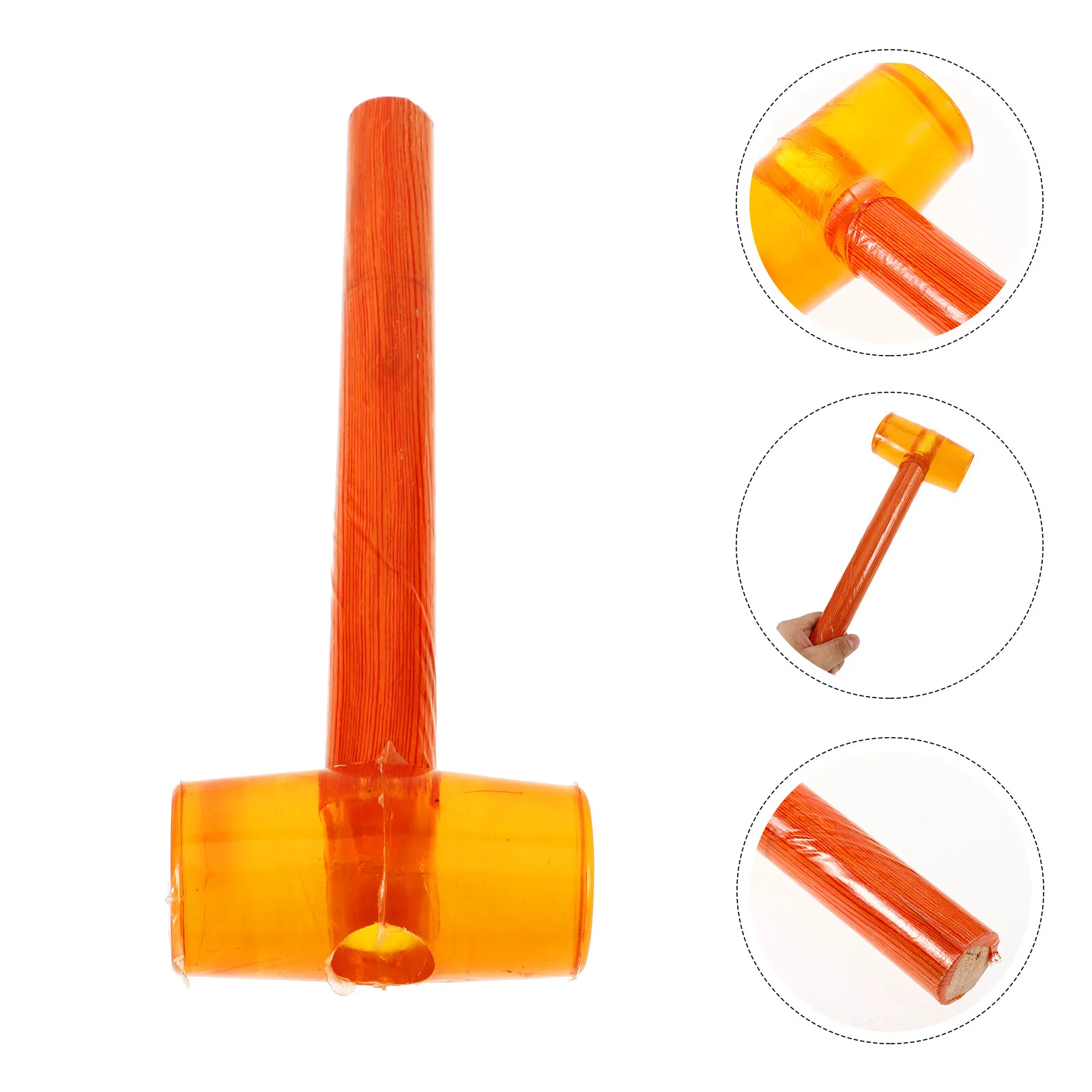 

Mallet For Tile Installation Non-Slip Wood Handle Woodworking Tools Hammer Flooring Woodworking Tool Double-Faced