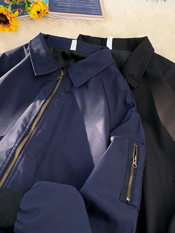 

Мужская зимняя куртка-бомбер из хлопка American Sle Thiened, трендовая модель INS, с отложным воротником, базовая модель...