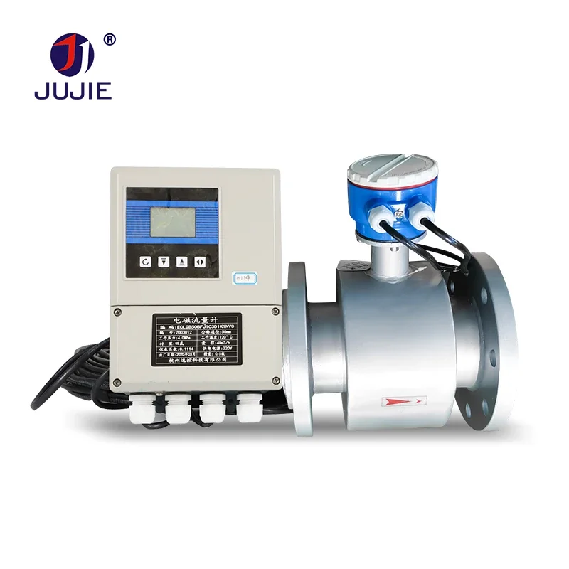 

2026 Split Type Electromagnetic Flowmeter Intelligent Sewage Liquid Pipeline Digital Display Flowmeter