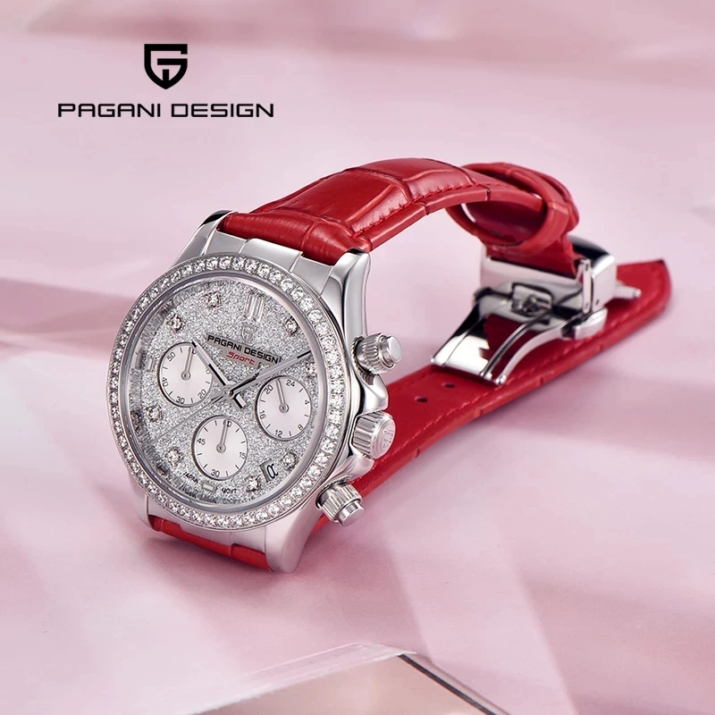 New PAGANI DESIGN Women Watch Luxury Quartz Wristwatches Top Brand Waterproof Clock Sapphire Glass Multifunctional Chronograph