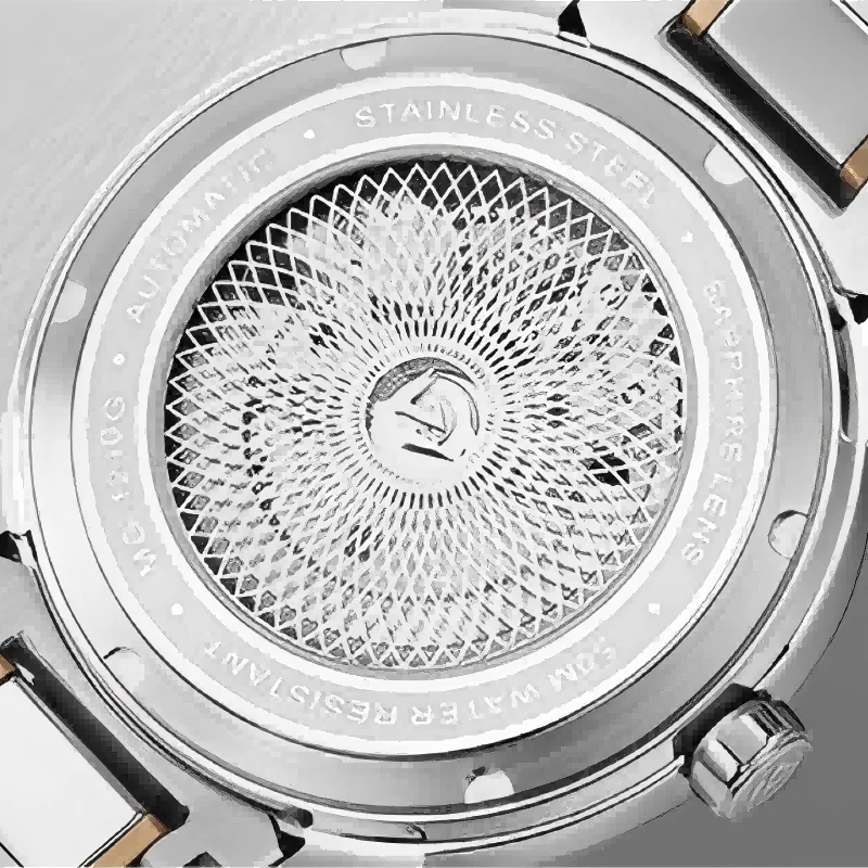 MIGE Original MIYOTA Women's Watches Mechanical Automatic Watch Waterproof Luxury Luminous Calendar Wristwatch Stainless Steel