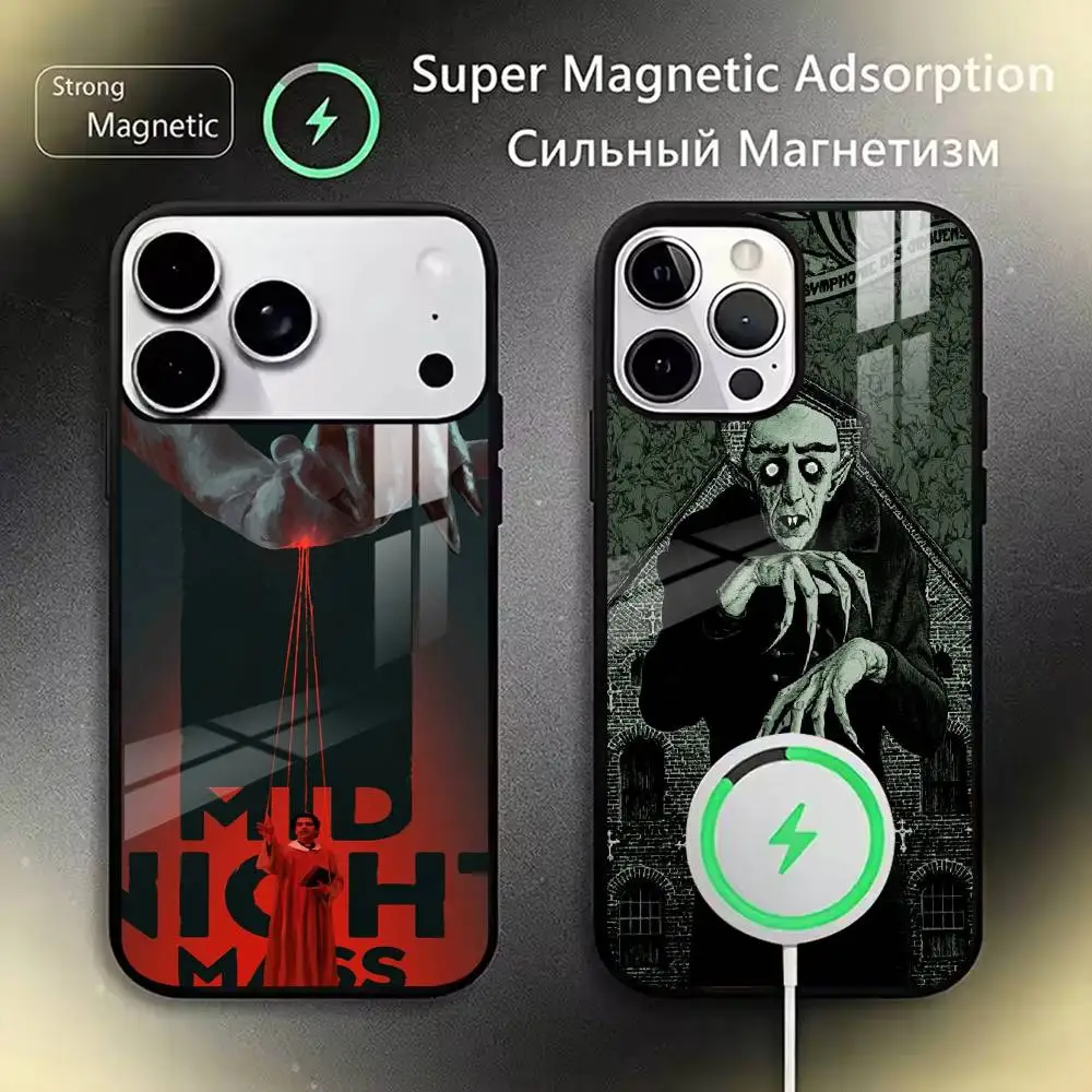 Movie N-Nosferatu  Phone Case For iPhone17,16,15,14,13,12,11 Plus,Pro Magnetic with Magsafe Wireless Charging