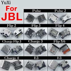 5Pcs Micro Type-C USB Charging Port For JBL E3 Charge3 Flip3 Flip5/6 Pulse 2 Bluetooth Speaker USB Connector Dock Jack Socket