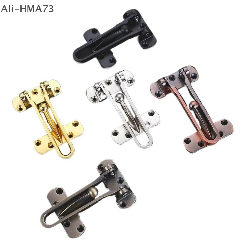 (YY) 1 قطعة مكافحة سرقة مشبك الباب مشبك مزلاج الباب قفل الباب مشبك غلق بمشبك الباب مكافحة قفل مشبك المنزلية سماكة كتم مكافحة الصدأ