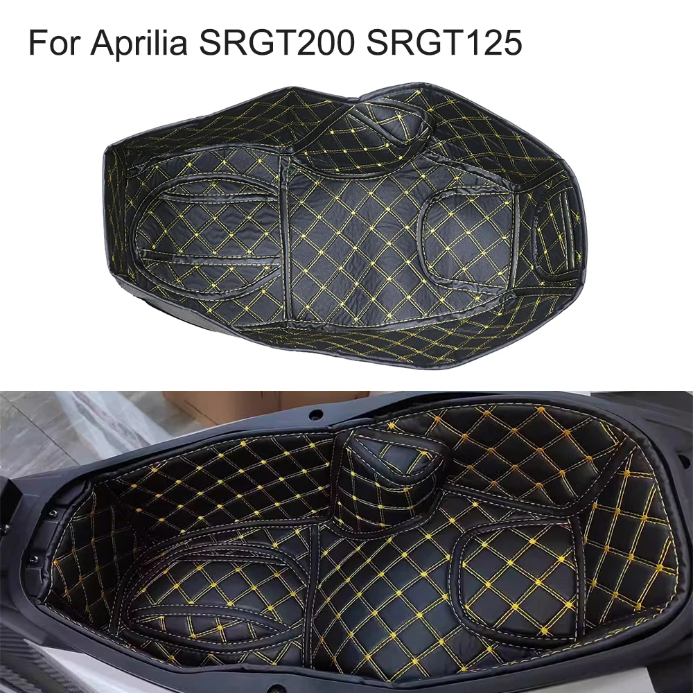 

For Aprilia SRGT200 SRGT125 SRGT 125 200 Motorcycle Accessories Seat Bucket Liner Cushion Storage Luggage Box Liner Pad