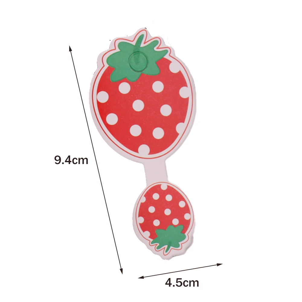 50Pcs 9.4x4.5cm Cute Strawberry Bracelet Display Cards Hang Tags For for Hair Band Jewelry Necklace Keychain Packaging Selling