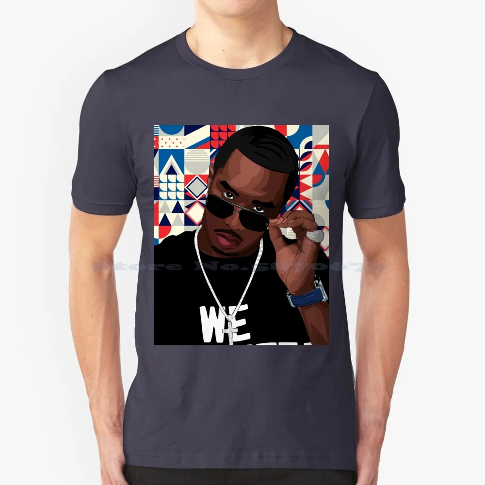 P Diddy T Shirt 100% Cotton Tee P Diddy Artboards Legend Puff Daddy Forbes Grammy Naomi Mgk Universal Interscope