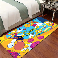 S-Simpson Room Mats Anti-slip Absorb Water Long Strip Cushion Bedroon Mat Household Carpets