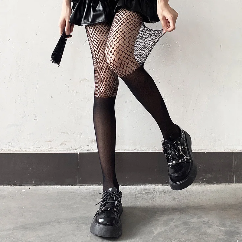 1 Pair Women\'s Nylon Stockings Super Elastic Magic Tight Pants Black Sexy Slim Fit Slim Legs Breathable Glossy Lace Leggings