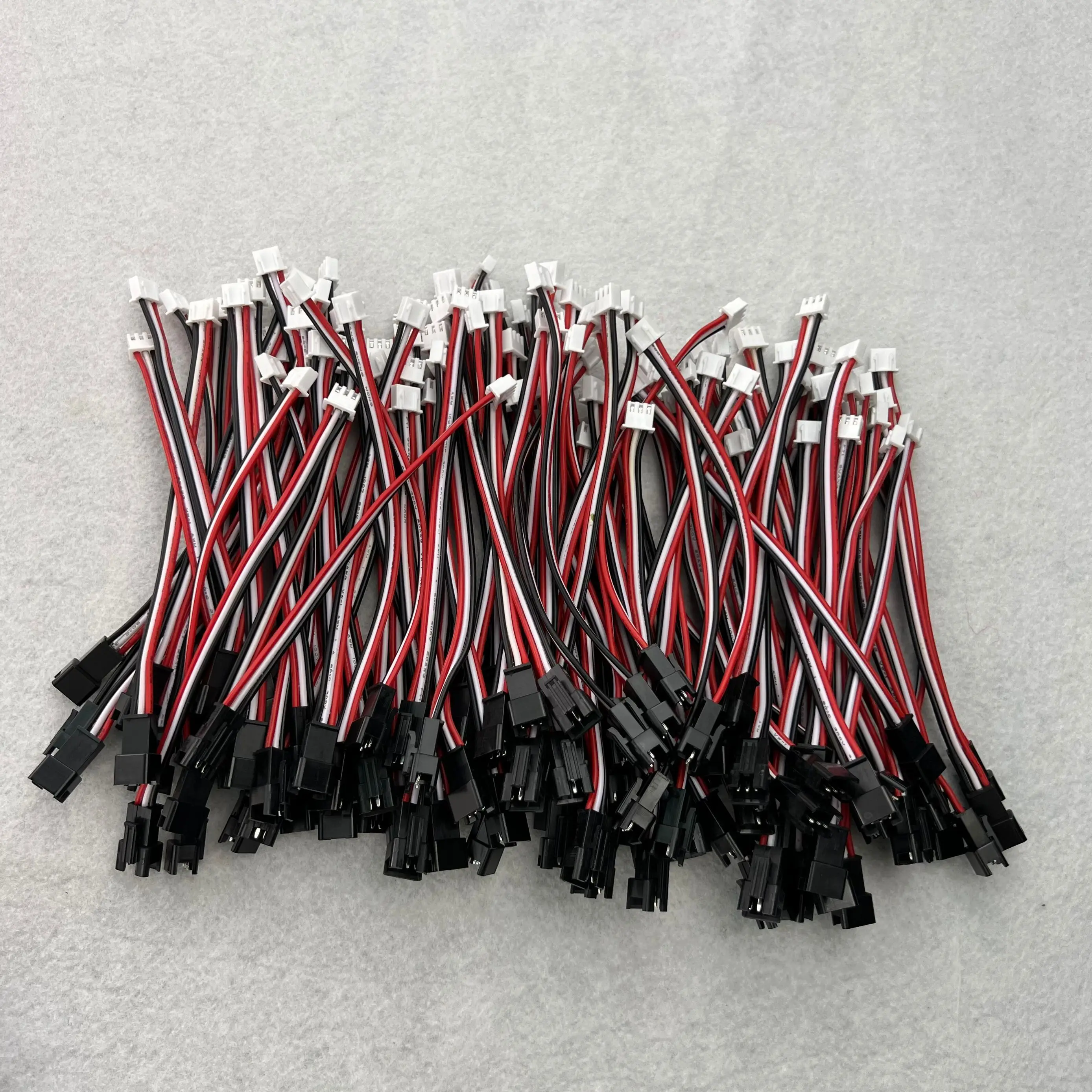 3Pin JST XH 2.54mm Female Connector to 3Pin JST SM Male Connector