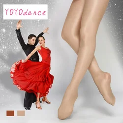 Discotecas Primavera Verano perla brillante reflectante Flash calcetines latinos medias pantimedias Anti-gancho escenario danza medias brillantes