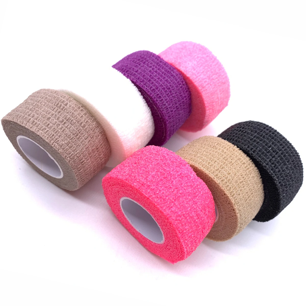 1pcs Nail Art Bandage Roll Protection Finger High Stretch Compression Self-Adhesive Gauze Tape Skin Care Manicure Tools