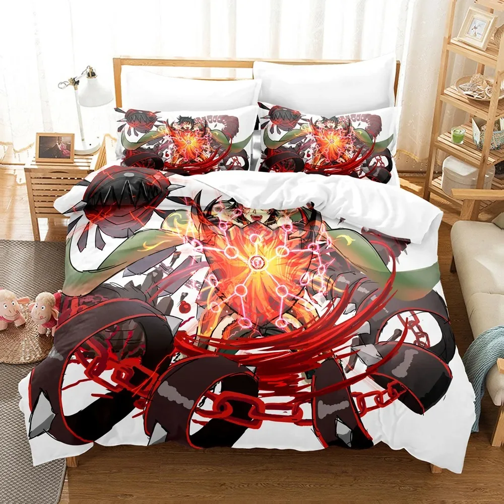 3D Cartoons The Rising of the Shield Hero Bedding Sets Duvet Cover Set With Pillowcase Twin Full Queen King Bedclothes Bed Linen